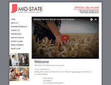 Tablet Screenshot of midstatefarmers.com